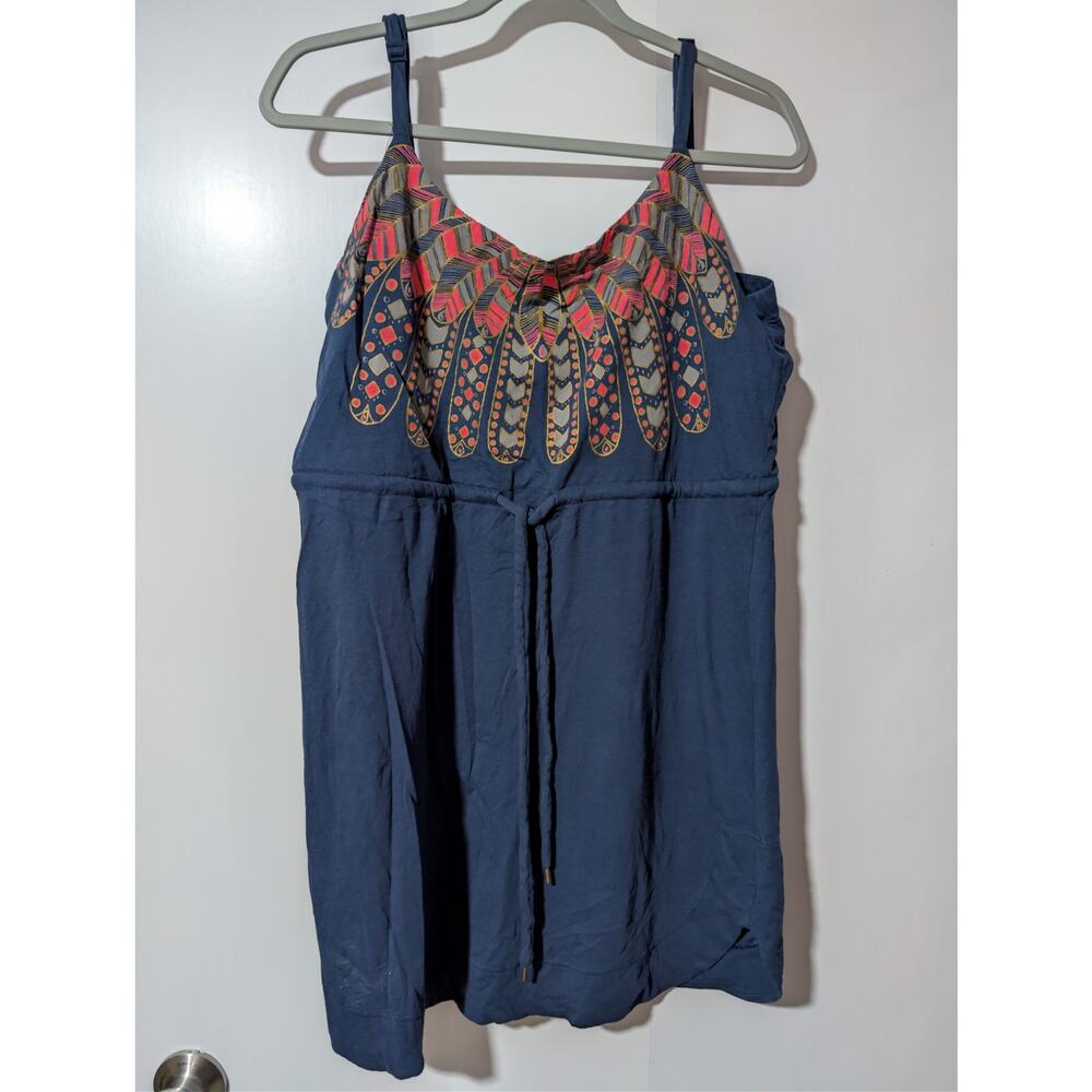 Marc by Marc Jacobs Women's Size M Plumage Blue Dress w/ adjustable straps